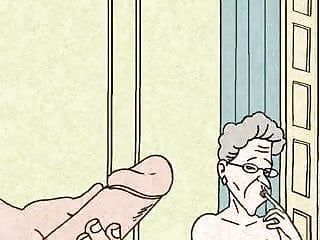Granny cant live without anal sex large animation